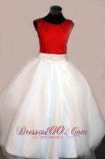 Scoop Little Girl Pageant Dresses Beading Colored