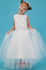 Appliques Scoop Youngster Pageant Dresses For Girls