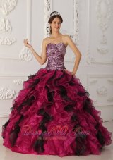 Princesita Quinceanera Dress Multi-color Sweetheart Ruffle