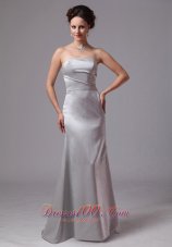 Customize Silver Brush Mother Of The Bride Dress
