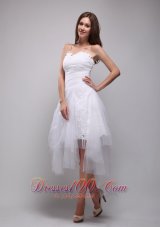 Princess Lace and Tulle Ruch Prom / Homecoming Dress