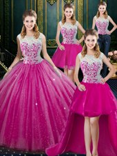 Cheap Floor Length Zipper Quinceanera Gown Orange Red and In for Military Ball and Sweet 16 and Quinceanera with Lace